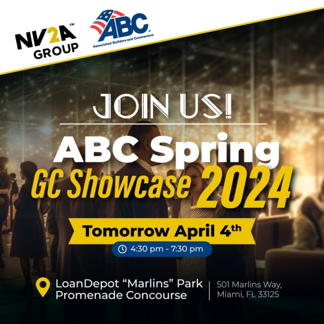 Friendly reminder that tomorrow is the ABC GC Showcase! Join our Estimating team and Project team members for a great networking evening. See you then! ​