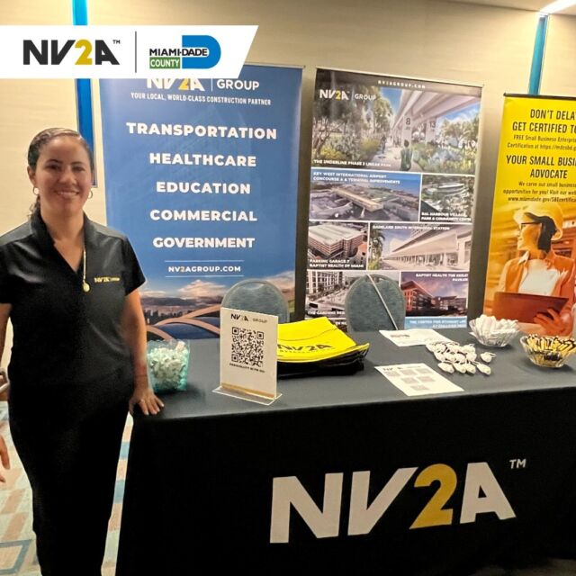 🎉 Small Business Week has officially begun! Big thanks to Miami Dade County for organizing this crucial event that fosters community growth. NV2A is proud to be a sponsor and extend a warm welcome to the small business community. Prequalify with NV2A today! #SmallBusinessWeek #CommunityStrength #NV2ASupports

@miamidadecounty