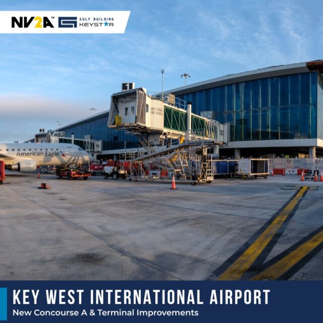 The countdown is on! NV2A Gulf Keystar JV is working diligently as we approach the completion of Phase 1 of the new Concourse A. ​​

The transformative Concourse A and Terminal Improvements project is set to elevate Key West International Airport by enhancing the passenger experience and modernizing airport services. From major construction milestones to finishing touches, every effort is focused on creating a space that embodies excellence and innovation.​

We’re proud to be part of this journey, with an outstanding collaboration with the client, design team, airlines, concessionaires, inspectors, subcontractors, consultants, and suppliers. Together, we are building a brighter future for Key West travelers and the local community!​

 ​#NV2ABuilds #EYW #KeyWest #AirportConstruction 

@gulfbuilding 
@keystarconstruction 
@eywairport 
@mcfarland_johnson_inc